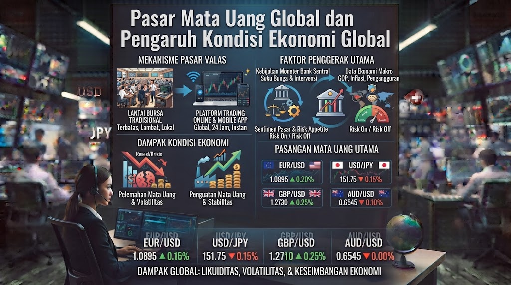 Pasar Mata Uang Global dan Pengaruh Kondisi Ekonomi Global